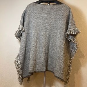Gio y Gio Made in Italy Poncho Sweater.